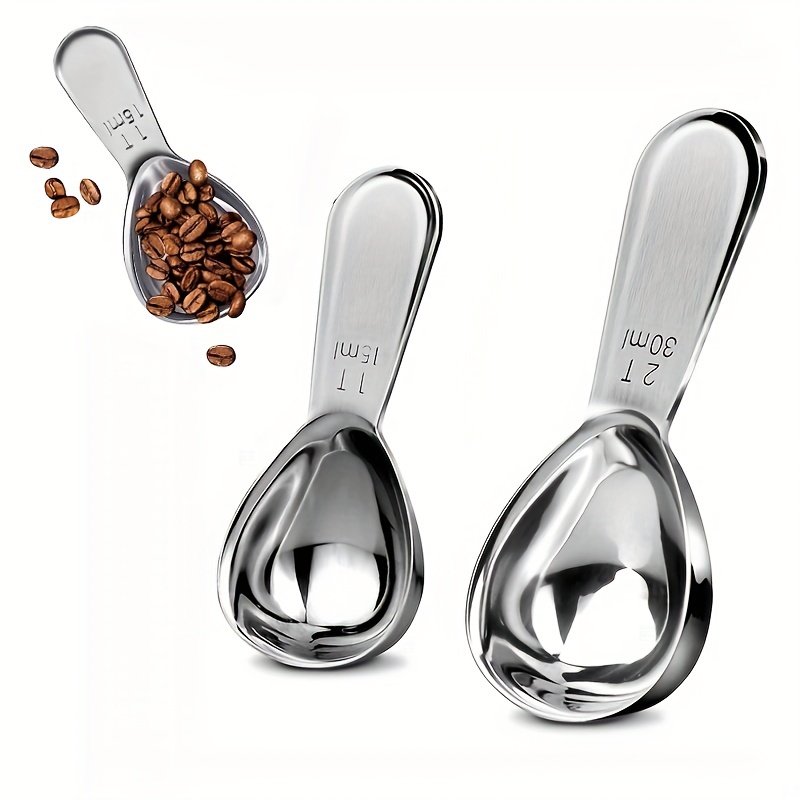 Measuring Coffee Scoop 304 Stainless Steel Coffee Graduated - Temu