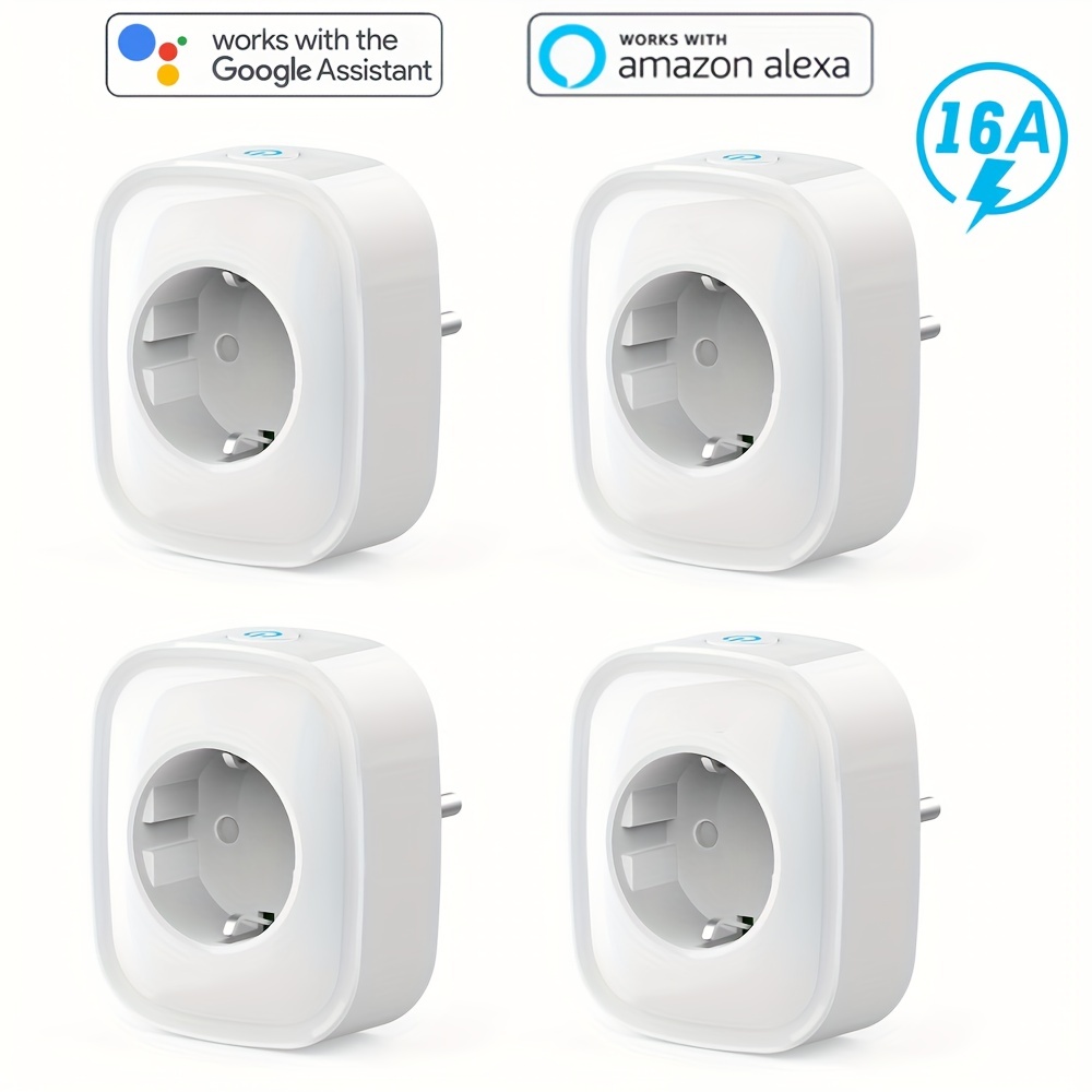 Broadlink SP4L EU WiFi Smart Plug With Night Light Timer Outlet Socket  Voice Control Compatible with Alexa Google Home