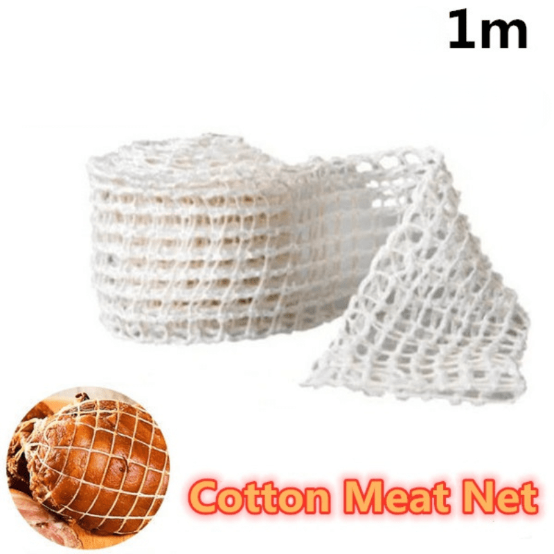 Meat Netting Roll Elastic Ham Sock Netting Pork Butcher Twine Net Braided  Cotton Thread Household Kitchen Net Bag Packing Tools - AliExpress