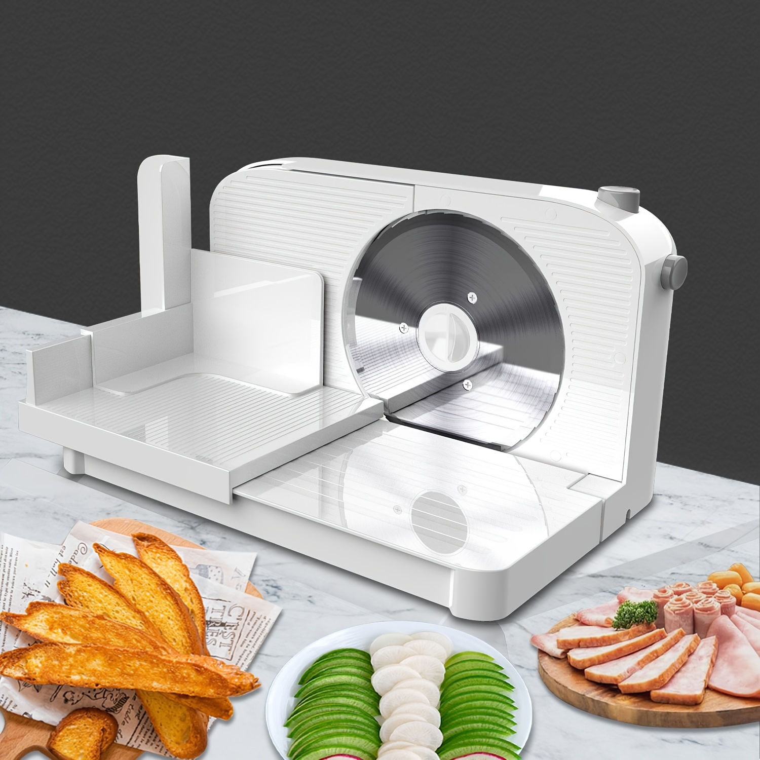 Manual Slicer 304 Stainless Steel Commercially Available Thin Thickness  Adjustable Home Kitchen Multi-function Meat Slicer - AliExpress