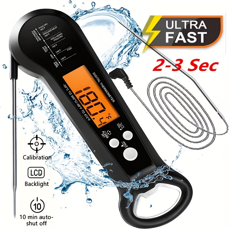 Goxawee Food Thermometer Digital Instant Read Meat - Temu