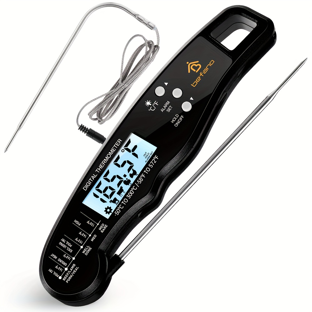 Goxawee Food Thermometer Digital Instant Read Meat - Temu