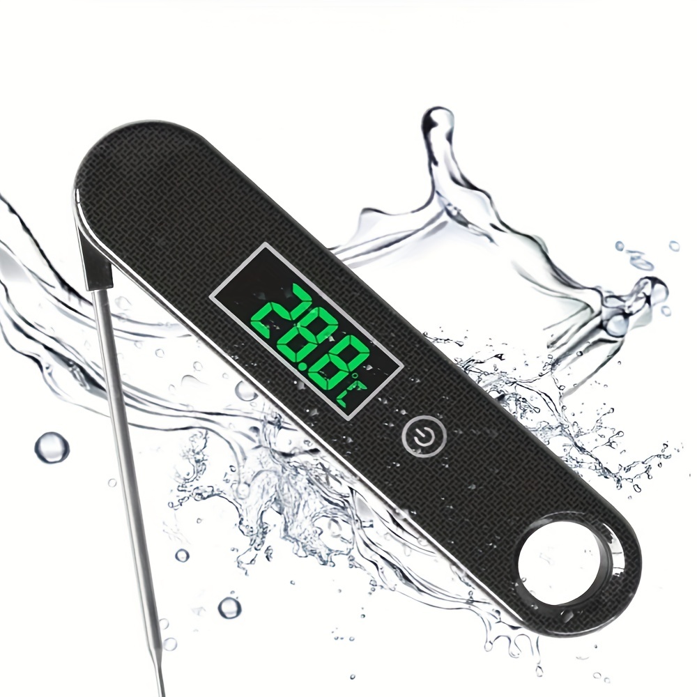 Meat Thermometers For Grilling, Meat Thermometer Digital, Meat Thermometer,  Digital Meat Thermometer With Probe, Waterproof Kitchen Instant Read Food  Thermometer For Cooking Baking Liquids Candy Grilling Bbq Air Fryer,  Kitchen Accessaries 