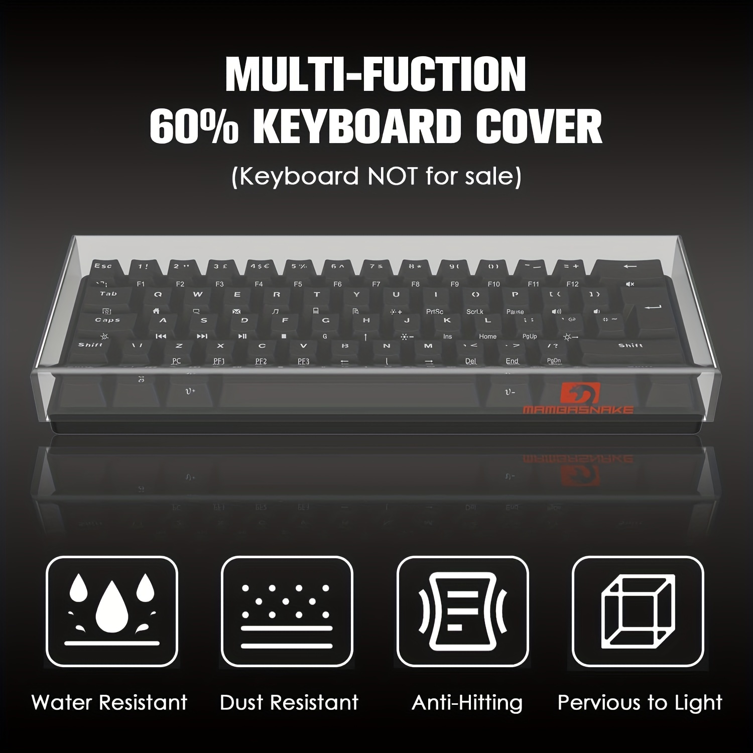  ZOMUN Bluetooth Keyboard Case Keyboard Cover for