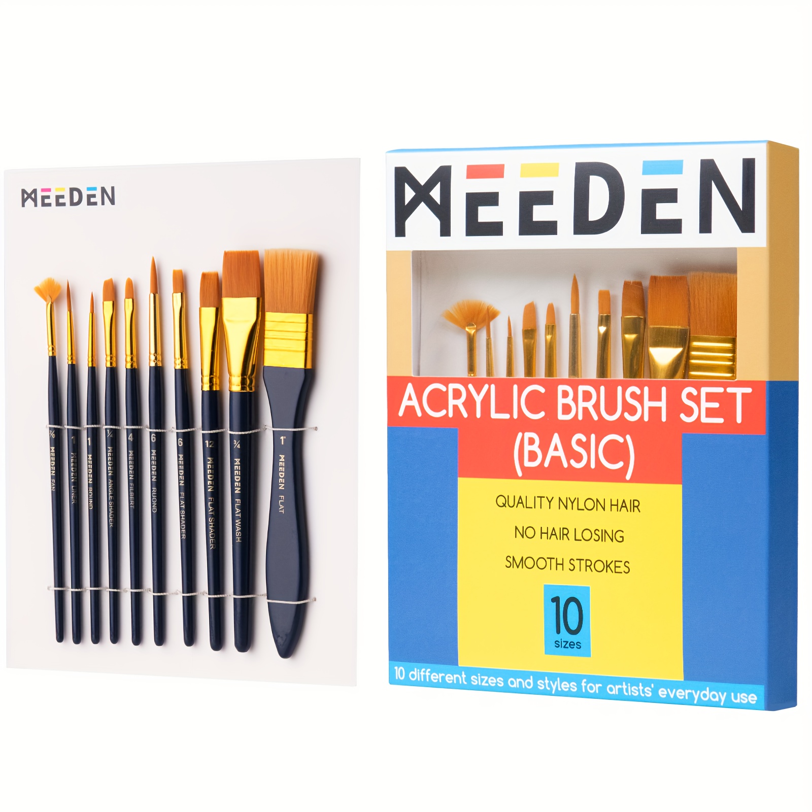 Nylon Paint Brushes Professional - Temu