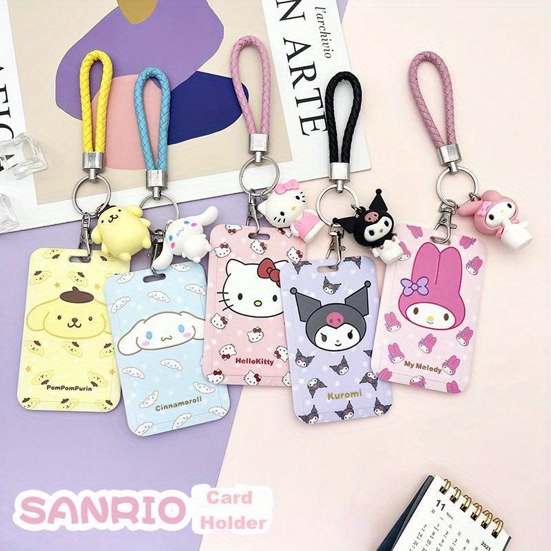 Kawaii Kuromi Pochacco Hello Kitty Photocard Holder - Temu