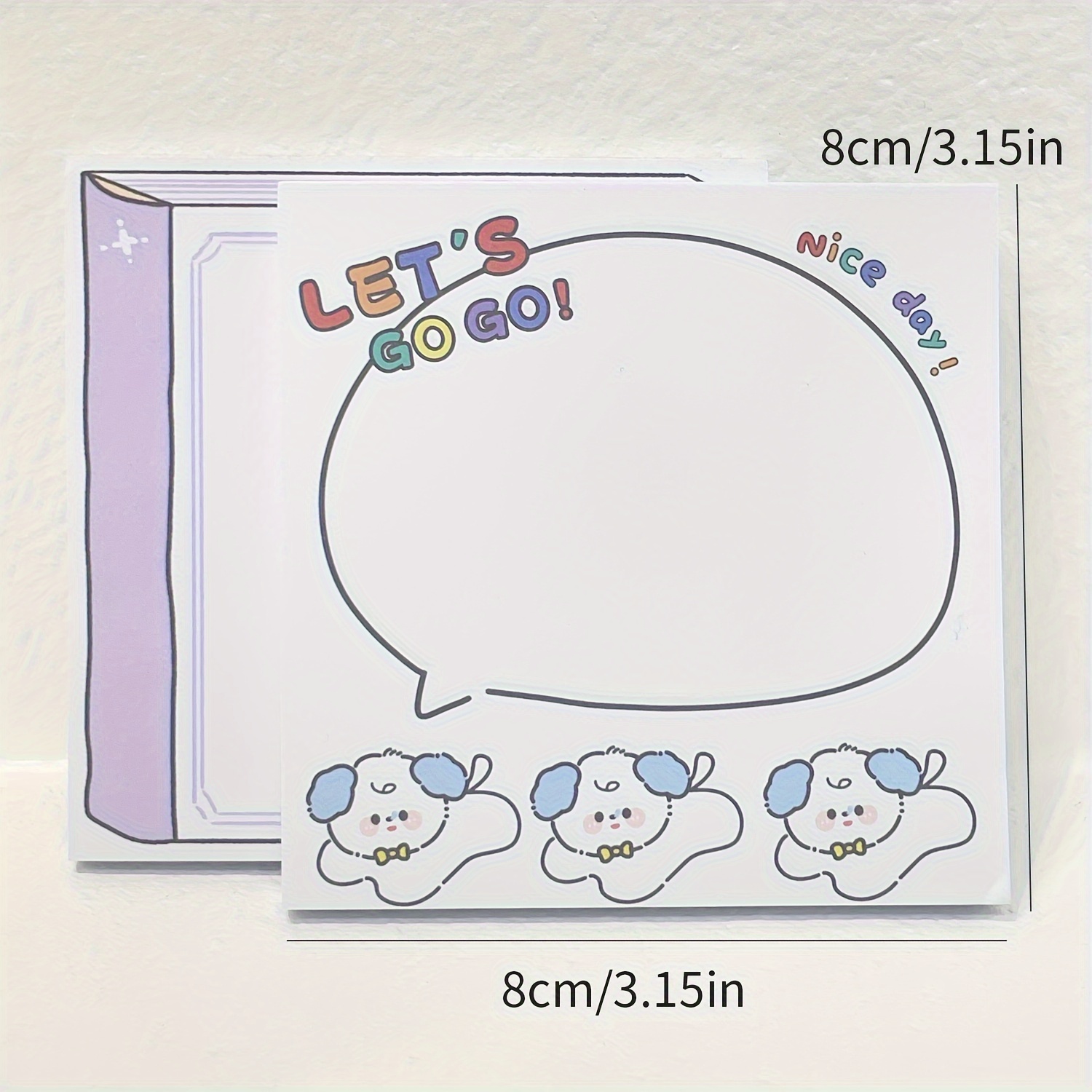 Cute Pet Special shaped Combination Sticky Notes Student - Temu