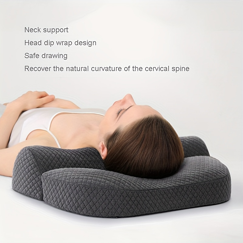 Cervical Neck Pillow Sleeping Ergonomic Design Meets - Temu Canada