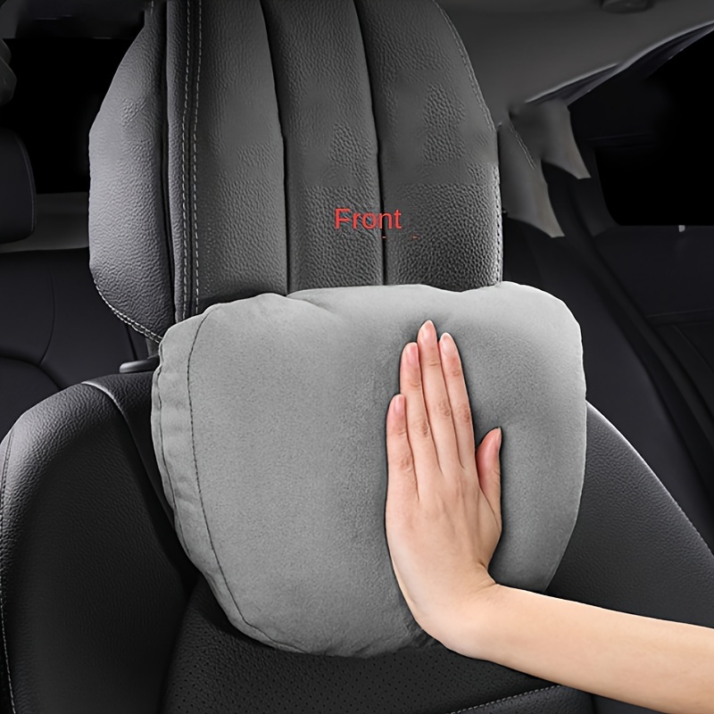 Suede Car Seat Cushion Latex Cushion Comfortable And - Temu
