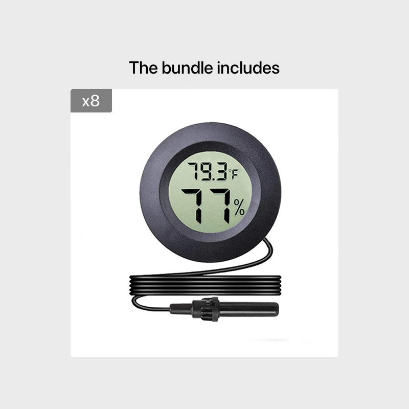3 In 1 Thermometer Hygrometer Guide Ball Compass Für Auto - Temu