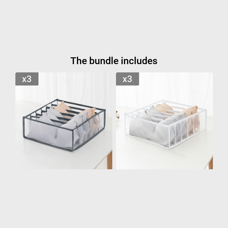 Acrylic Underwear Socks Drawer Storage Box  Clear Acrylic Organizer  Underwear - 4/8 - Aliexpress