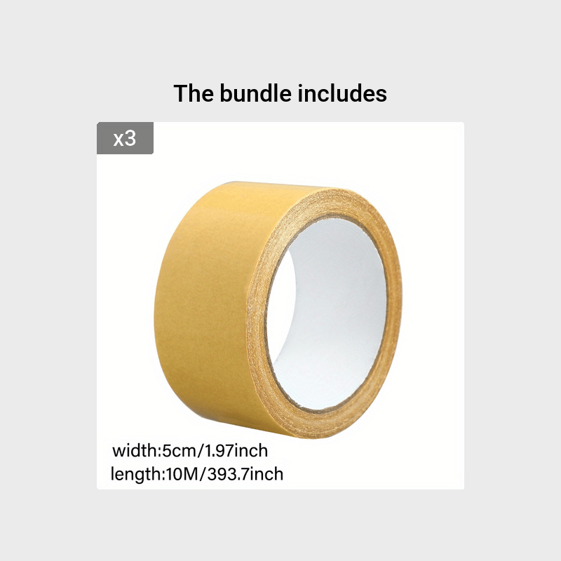 Double Sided Carpet Tape Heavy Duty - Easy to Use