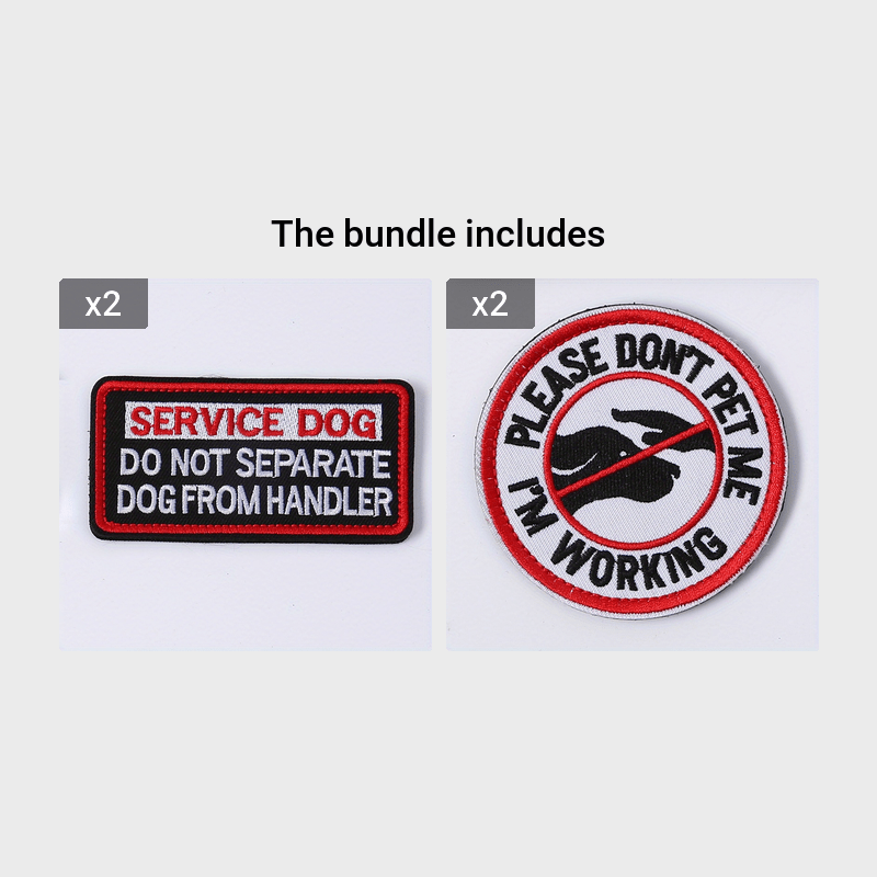 Service Dog Patch - Do Not Separate Dog From Handler Patch