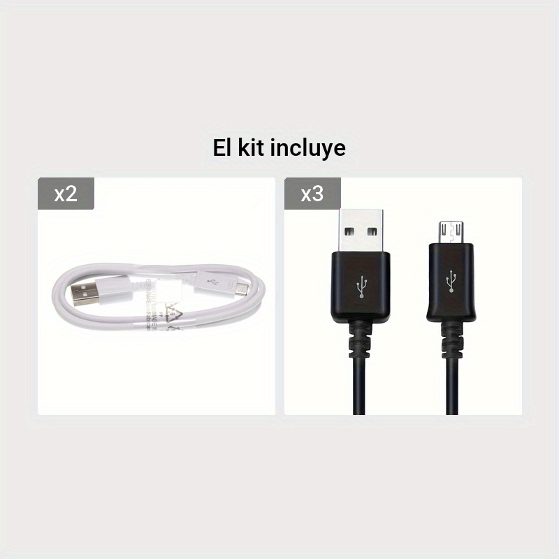 Cable Cargador Android Micro USB Carga Rápida Universal Enchufe Celeste -  Celulares -  ENTREGAS RÁPIDAS GARANTIZADAS - RASTREO EN  LÍNEA