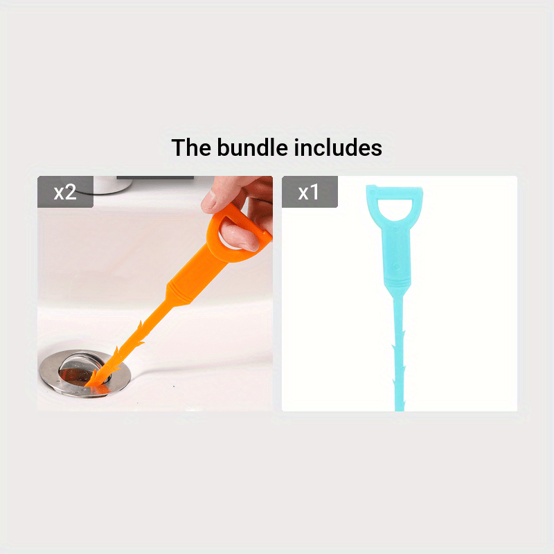 Drain Clog Remover Tool Unclog Your Shower Kitchen Sink And - Temu