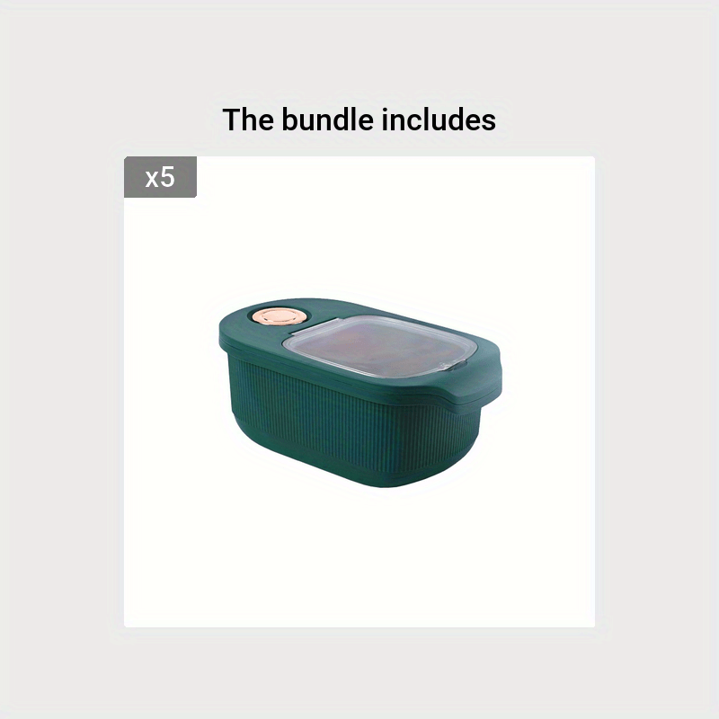 Timing Rice Bucket, Moisture-proof Insect-proof Sealed Storage