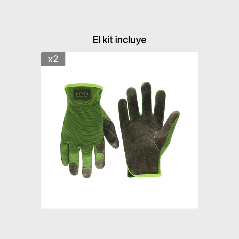 Guantes de jardinería de cuero para hombre, guantes de trabajo utilita –  Los tornillos