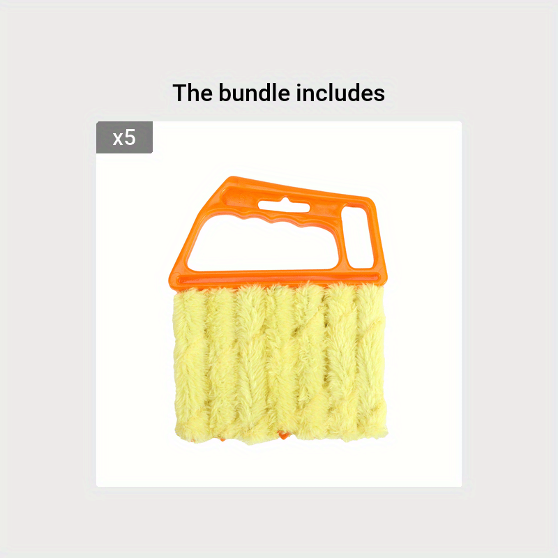 Washable 7-finger Blind Cleaner Duster Tool For Window Venetian