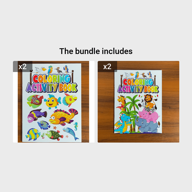 Livro de pintura para crianças, livro de pintura para colorir para