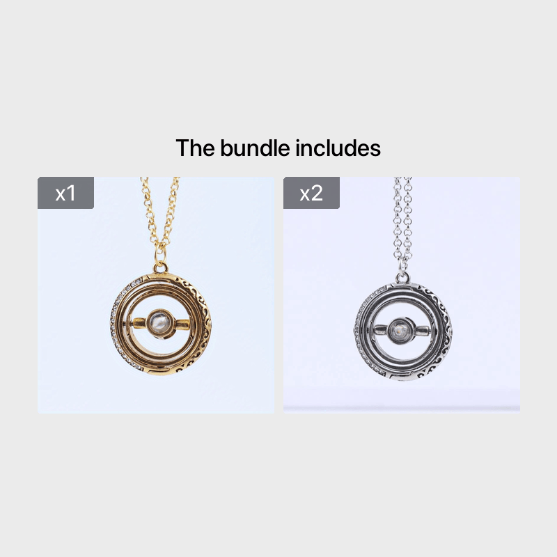 Astronomical Sphere Projection Necklace Says I Love You In 100 Languages Creative Jewelry For Women Men