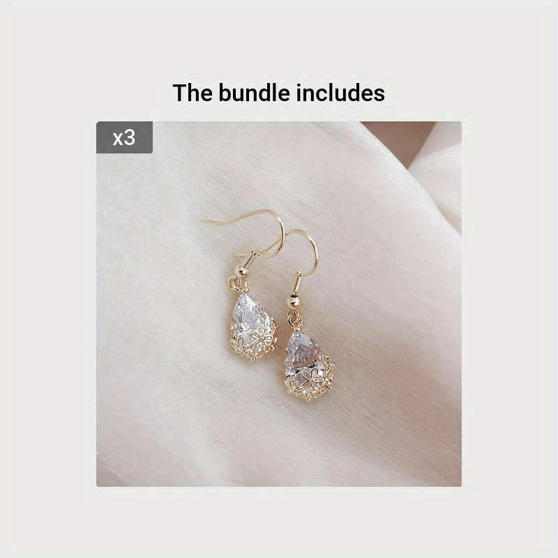 TEMU Fashionable New Drop Earrings