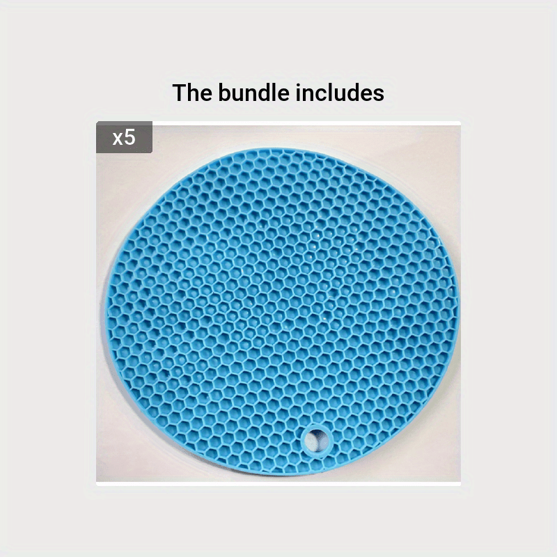 Silicone Heat Insulation Mat Heat Resistant Silicone Trivets - Temu