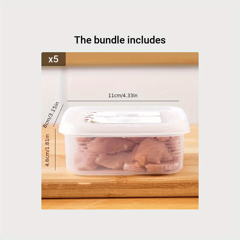 Storage Box Perfect For Freezing Sorting And Sealing Meat - Temu