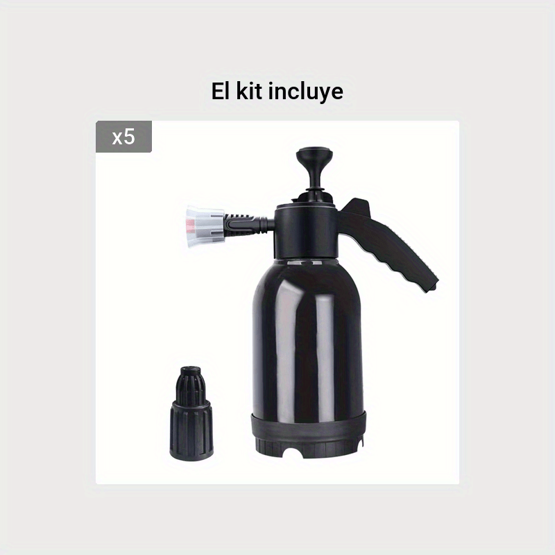 1pc 2000ml Pulverizador Espuma Mano, Botella Pulverización Lavado Coches,  Pulverizador Neumático, Herramienta Limpieza Coches, Botella Pulverización  Jardinería, Botella Riego Bomba Aire, Botella Agua Desinfección Tiendas -  Industrial Comercial - Temu Chile