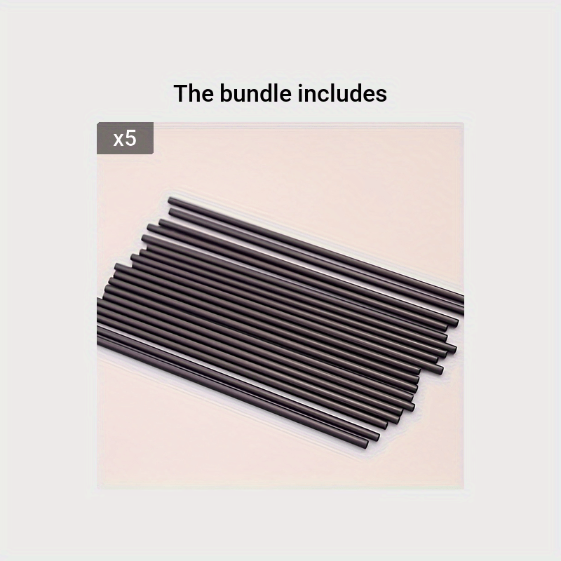 Black Comfy Package Coffee Cocktail Stirrers/straws - Temu