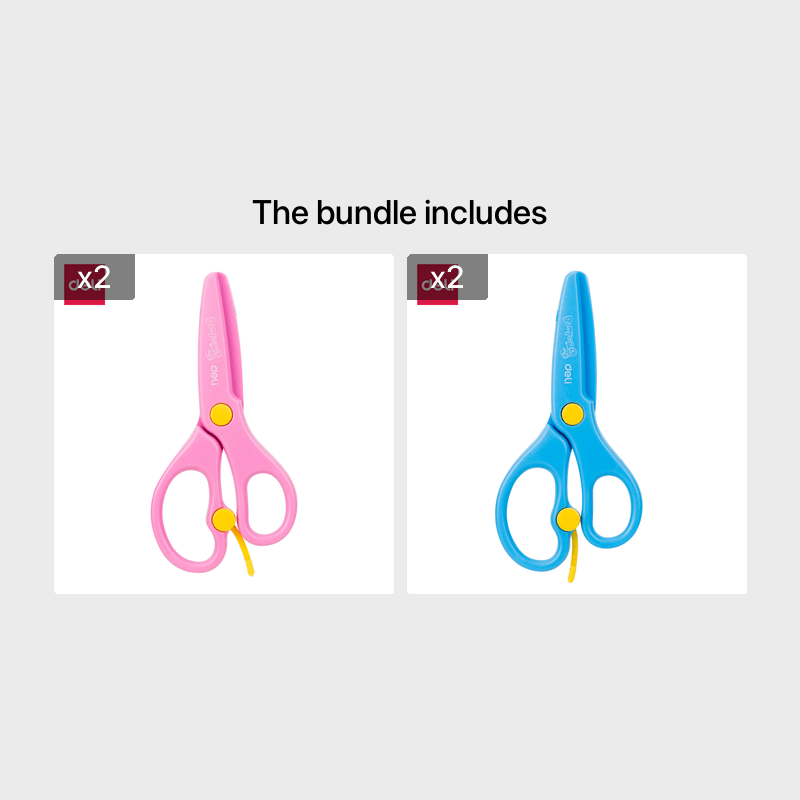 1pc Deli Ed60402 Kids Scissors 5 Small Safety Scissors Bulk - Temu