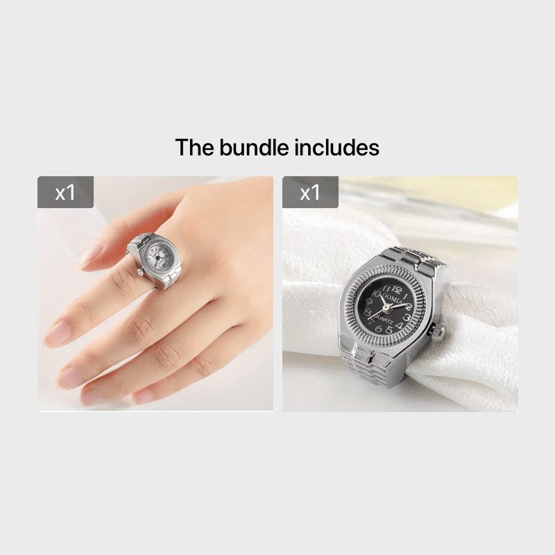 Men's Retro Ring Quartz Watch Rings