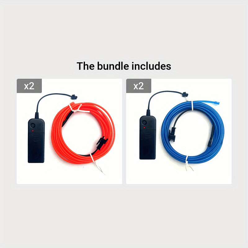 9 84ft Mens El Luminous Wire And Cable Led Neon Lights Halloween Christmas  Festival Decoration Party Diy Costumes Costumes Luminous Light Car  Decoration, High-quality & Affordable