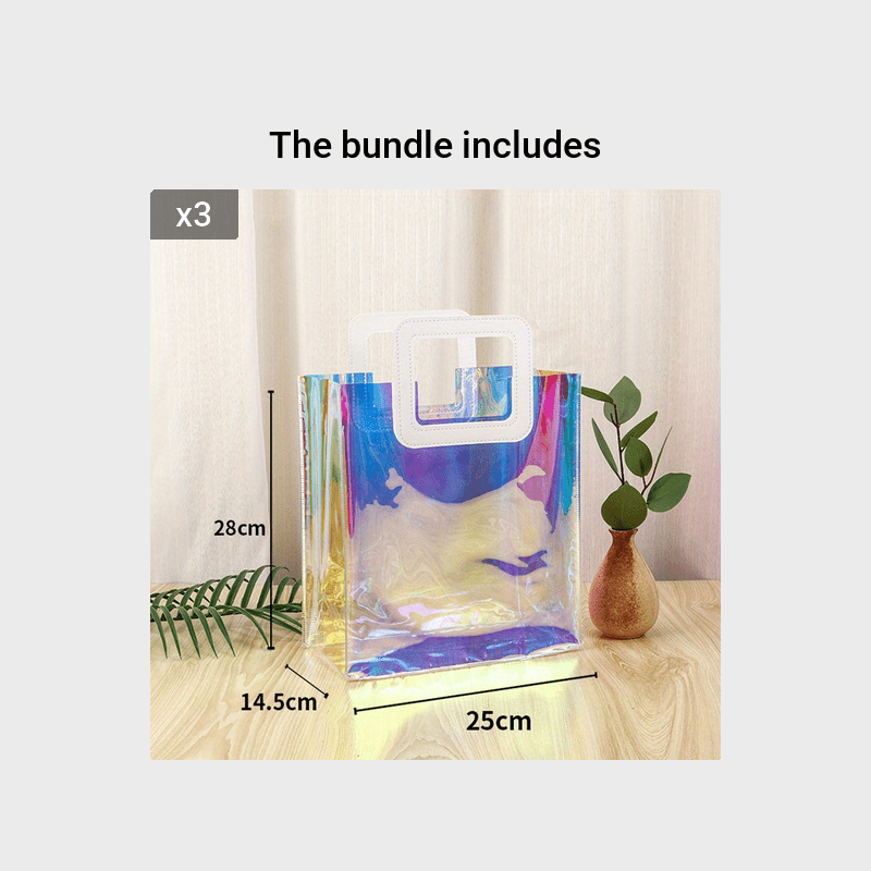 Holographic Gift Bag for Christmas & Weddings