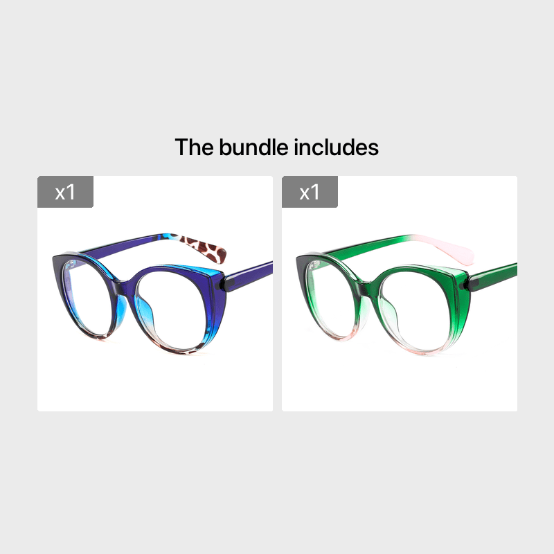 Cat Eyes Blocking Light Blocking Glasses Spectacles Lens