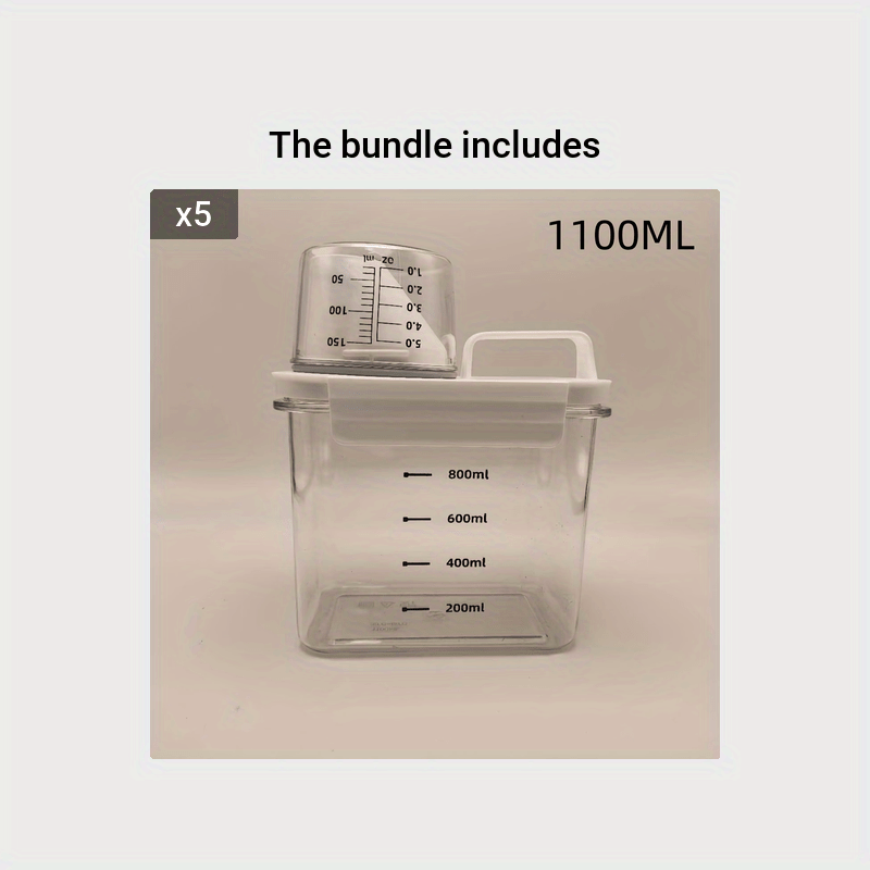 10 Liter Rice Storage Container with Wheels and Measuring Cup