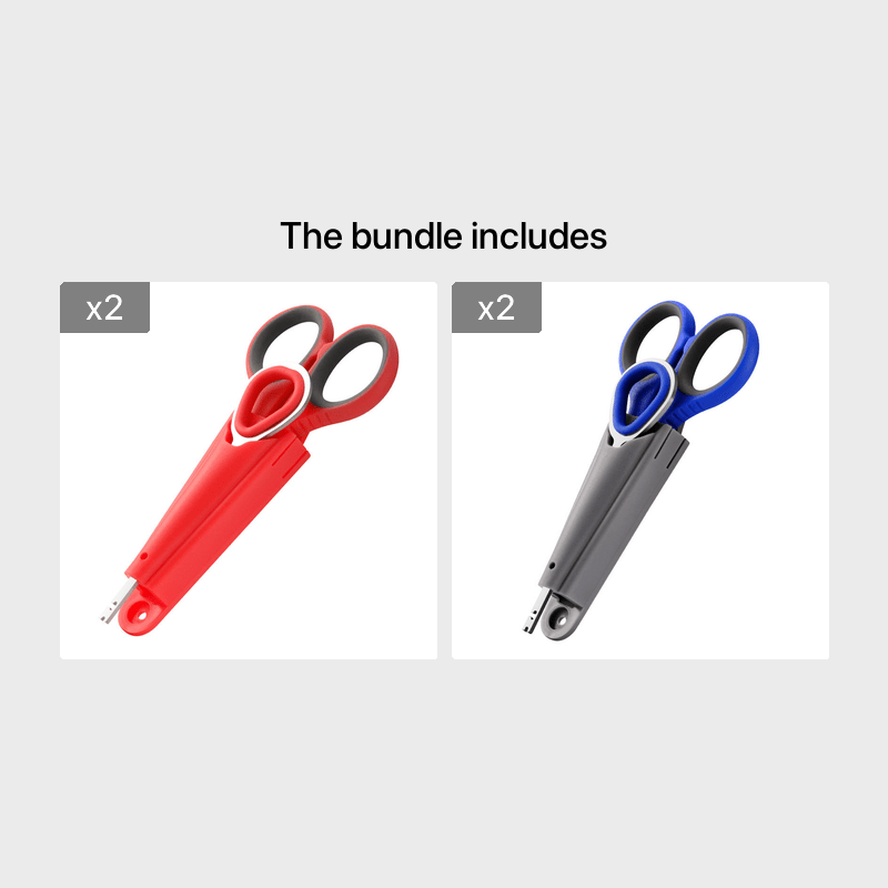 Stainless Steel Metal Folding Scissors Small Fishing Scissors Quickly Fold  Fishing Line Fishing Gear Fishing Supplies Accessories