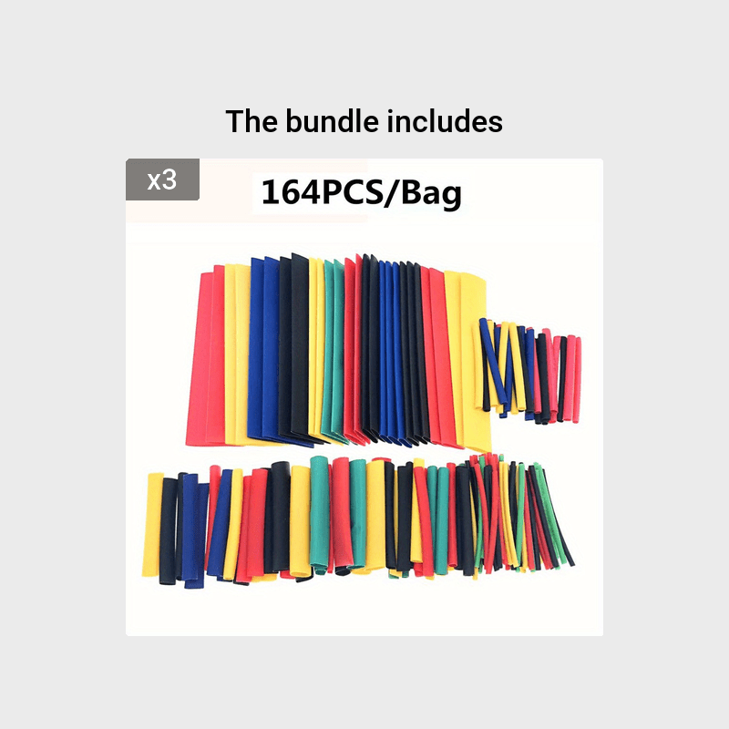 1 Foot Length Of 3/4" Black Heat Shrink Tubing - 4:1 Dual Wall With Adhesive Lining, Waterproof