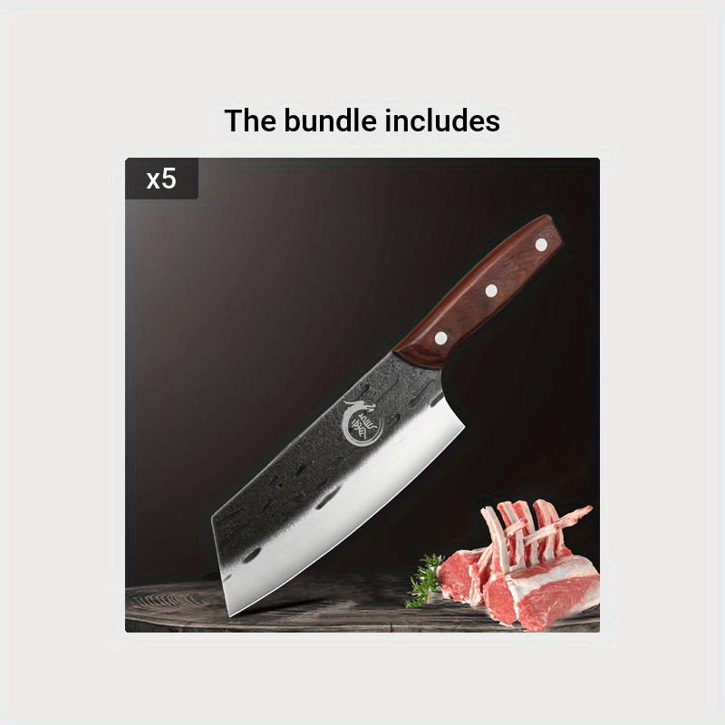 Kitchen Knife Forging Super Fast Sharp Knife Set Chef Special Meat