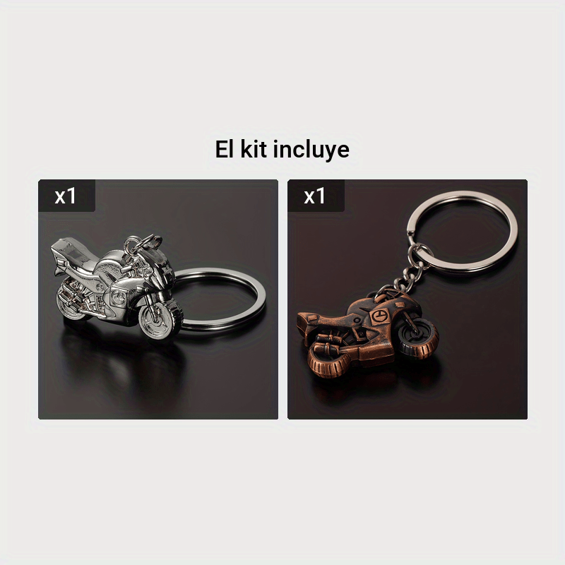 1pc Mini Motocicleta Lindo Llavero Hombres, Simulación Motocicleta Modelo  Colgante Llavero, Accesorios Bolsa, Regalo Cumpleaños, Regalo Navidad  Halloween - Joyería Accesorios - Temu