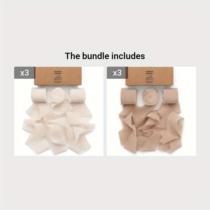 1pc-5m Hand Tearing Lace Edge Silk Ribbon For Flower Bouquet, Gift