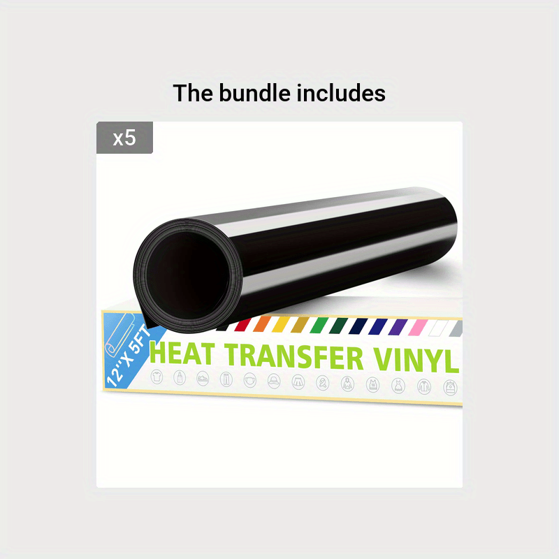Htv Vinyl Rolls Heat Transfer Vinyl Htv Vinyl For Shirts - Temu
