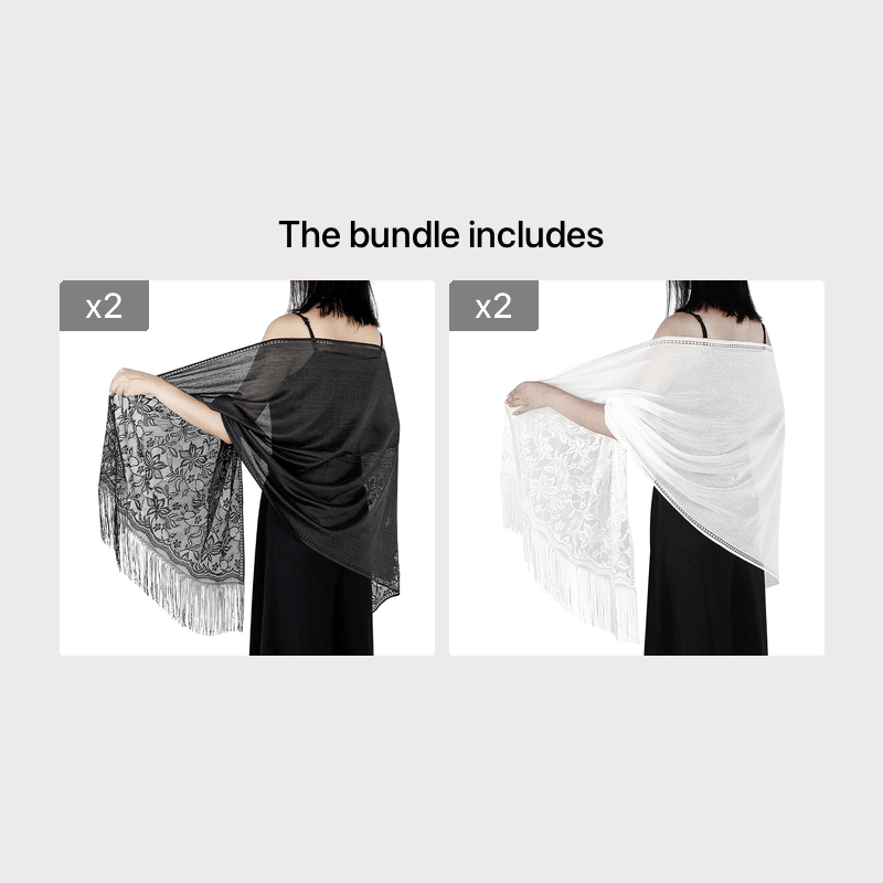 black evening wraps with sleeves