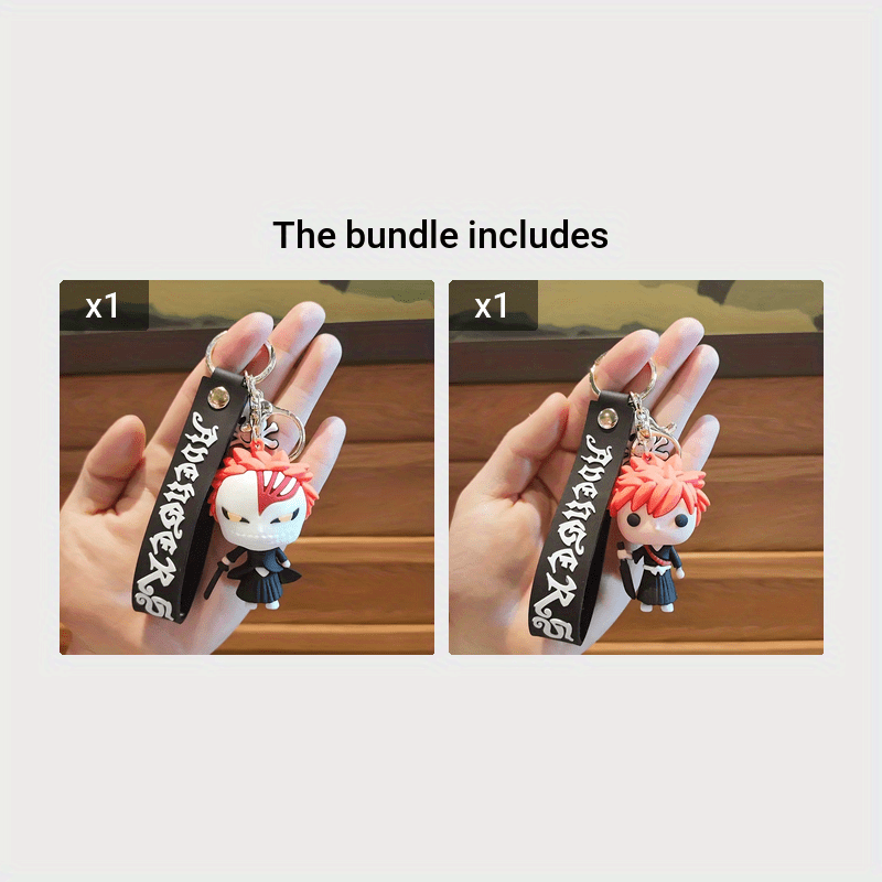 Japanese Anime Warrior Doll Key Chain - Party & Holiday Decoration