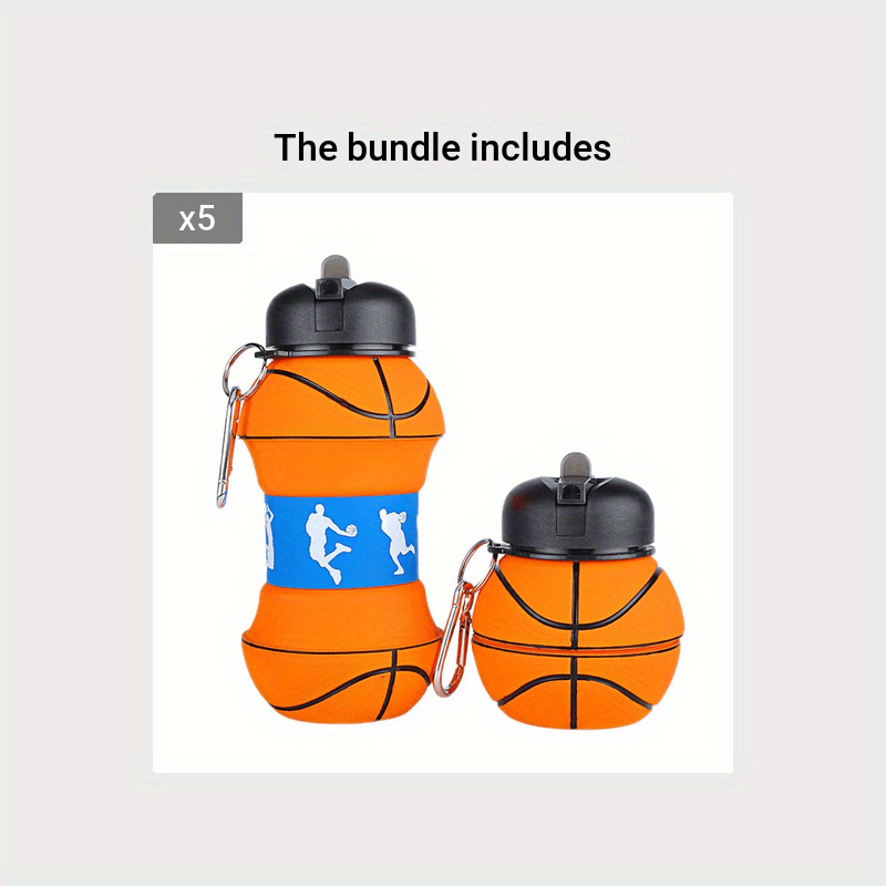 Outdoor Sports Water Bottle Football Basketball Golf Folding - Temu