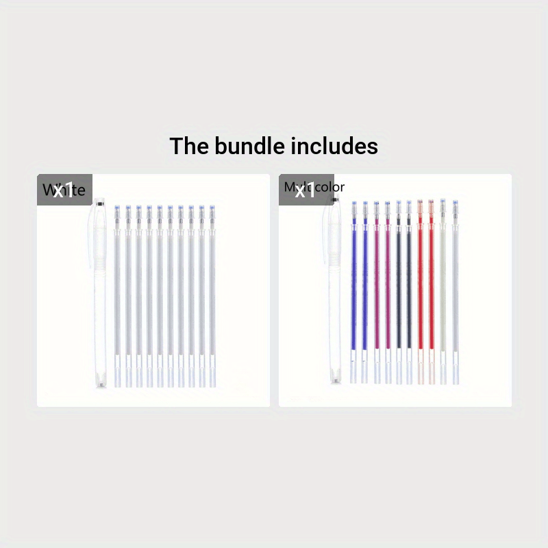 10X Fabric Sewing Drawing Lines Marker Pens Heat Wrap Fade Out Pencil DIY  Craft