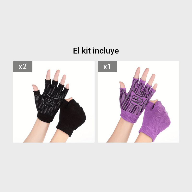 YogaPaws Guantes de yoga antideslizantes y calcetines de yoga Elite para  mujeres y hombres