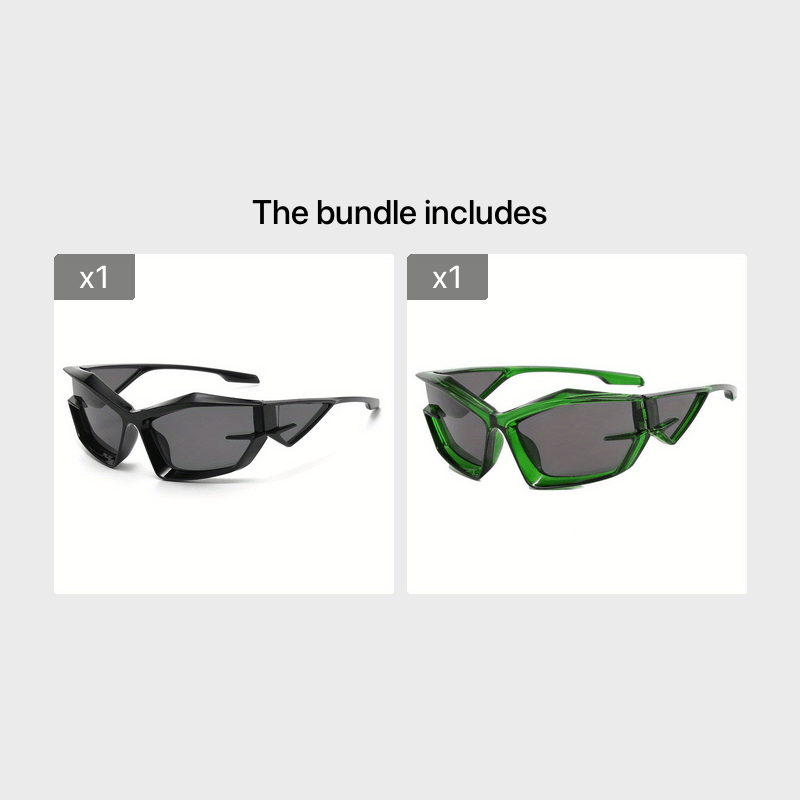 Metal Hinge Armor Sunglasses for Men