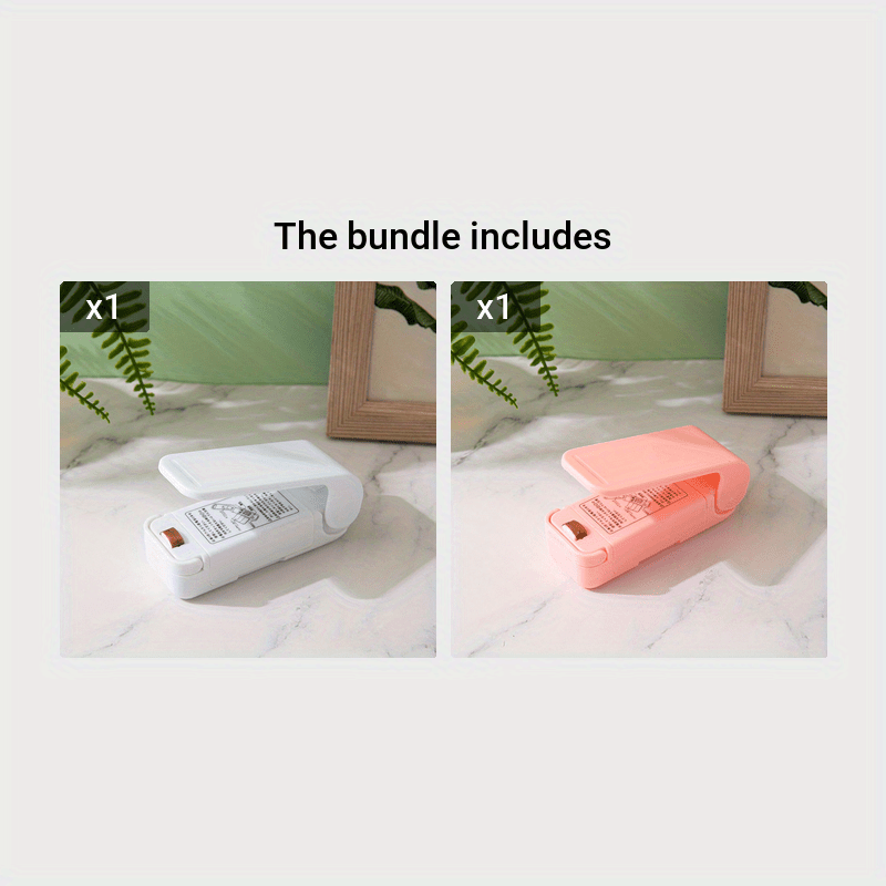 Portable Mini Heat Sealer For Food Bags Thermal Plastic Bag - Temu