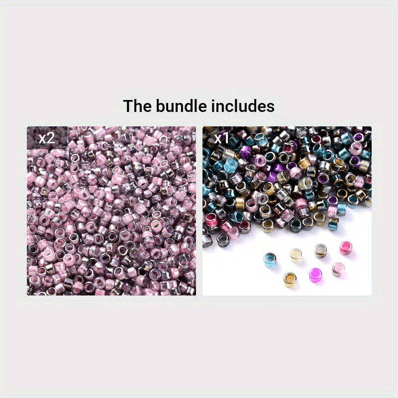 Glass Seed Beads Small Beads Assorted for Jewelry Making Crafts Bracelets