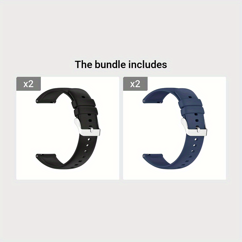 1pc Microbear Smart Watch Bands 20mm 22mm Sostituzione - Temu Italy